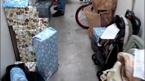 All the toys at the storage unit