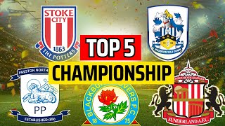 ⚽ MEJORES 5 equipos de la championship ⚽ para hacer un modo carrera en FC24