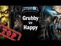 ► WarCraft 3 Top Match - Grubby (Orc) vs. Happy (UD) - Best of 7