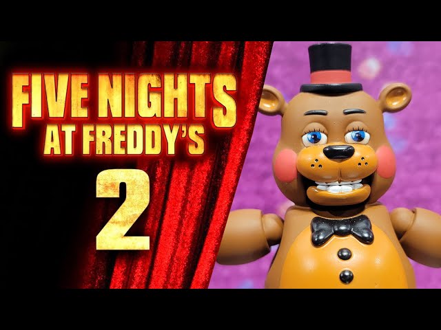 FNAF Five Nights at Freddy's 2 FIGURES COMPLETE SET! Jazwares