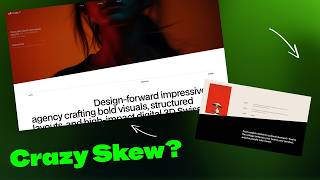 Gen Z Agency Website With Crazy CSS Skew 🔥