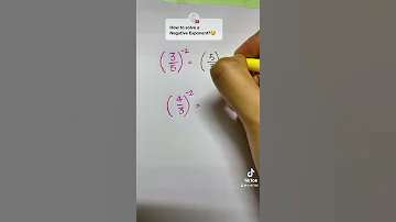 Negative Exponents Are Positive Reciprocals Math Tutor Mathtrick Learning Shorts Youtube 