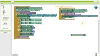 MIT App Inventor robot drive one stick, shooter, intake screenshot 1