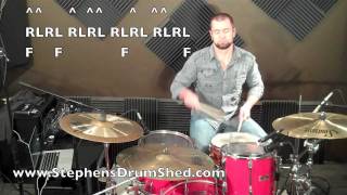 30 Second Drum Lesson - Ronnie Vannucci Fill - The Killers