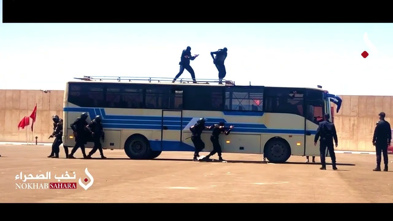 العيون..قوات حفظ الأمن تقدم عرضاً بمناسبة تخليد ذكرى تأسيس المندوبية العامة لإدارة السجون