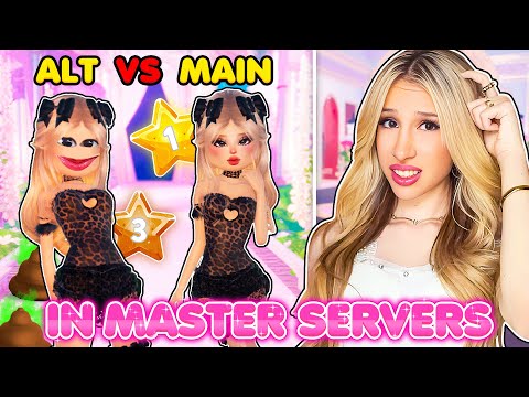 Going UNDERCOVER in DRESS TO IMPRESS MASTER SERVERS... (Will I Place 1st?)