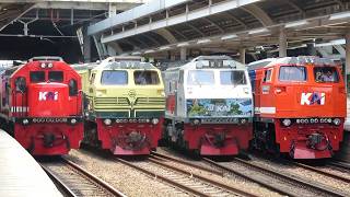 RAMAINYA KERETA API DI JAKARTA EDISI AWAL OKTOBER 2026 !! Lokomotif Livery Spesial & Masinis Ramah