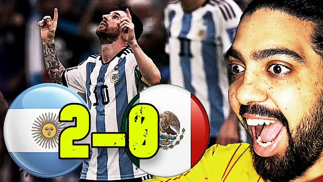 ARGENTINA vs MEXICO (20) LIVE FAN REACTION!! THAT'S WHY LIONEL MESSI