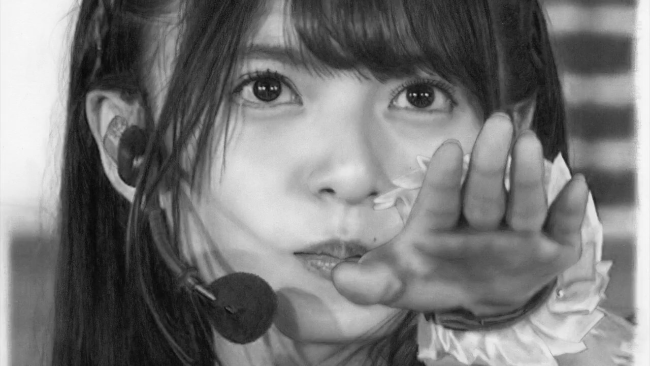 齋藤飛鳥 またまた描いてみた 完成までの早送り 乃木坂46 Pencil Drawing Asuka Saito How To Draw Fast Forwarding Youtube