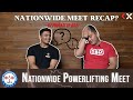 What happened at nationwide powerlifting meet ep021