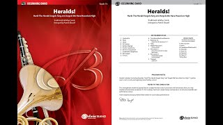 Heralds!, arr. Patrick Roszell – Score & Sound