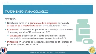 Periférica de enfermedad la pautas vascular de tratamiento