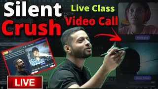 Live Class Silent Crush Video Call 😲 |  Rajwant Sir OP | Rajwant Sir Comedy | Physicswallah