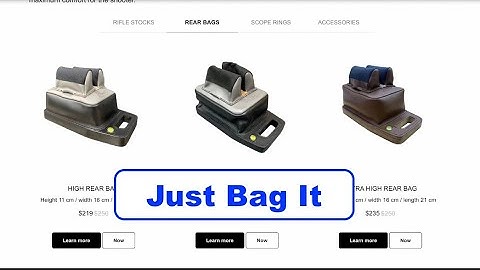 F Class Rear Rifle Bag Buying Guide (Dima Seb Edgewood Caldwell Lenzi)