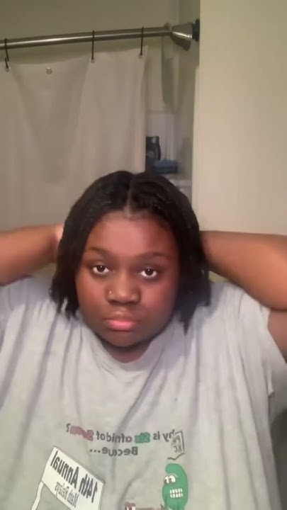  how I moisturise my mini braids #hairgrowth #naturalhair #haircare # ...