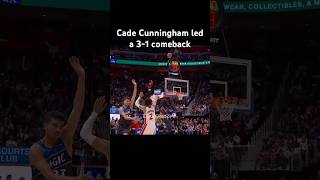 Detroit pistons move on to the next round #nba #basketball #nbashorts #pistons #cadecunningham
