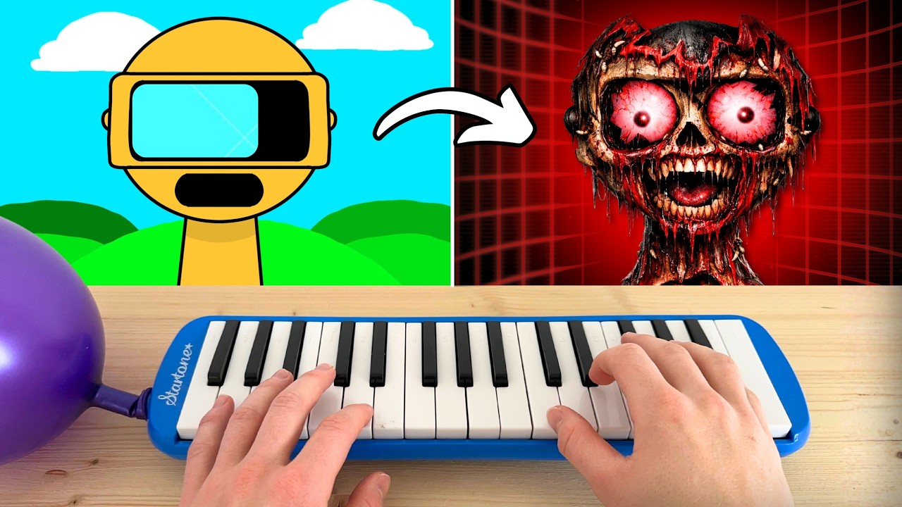 Sprunki Garnold in 30 PHASES but recreated in real life!