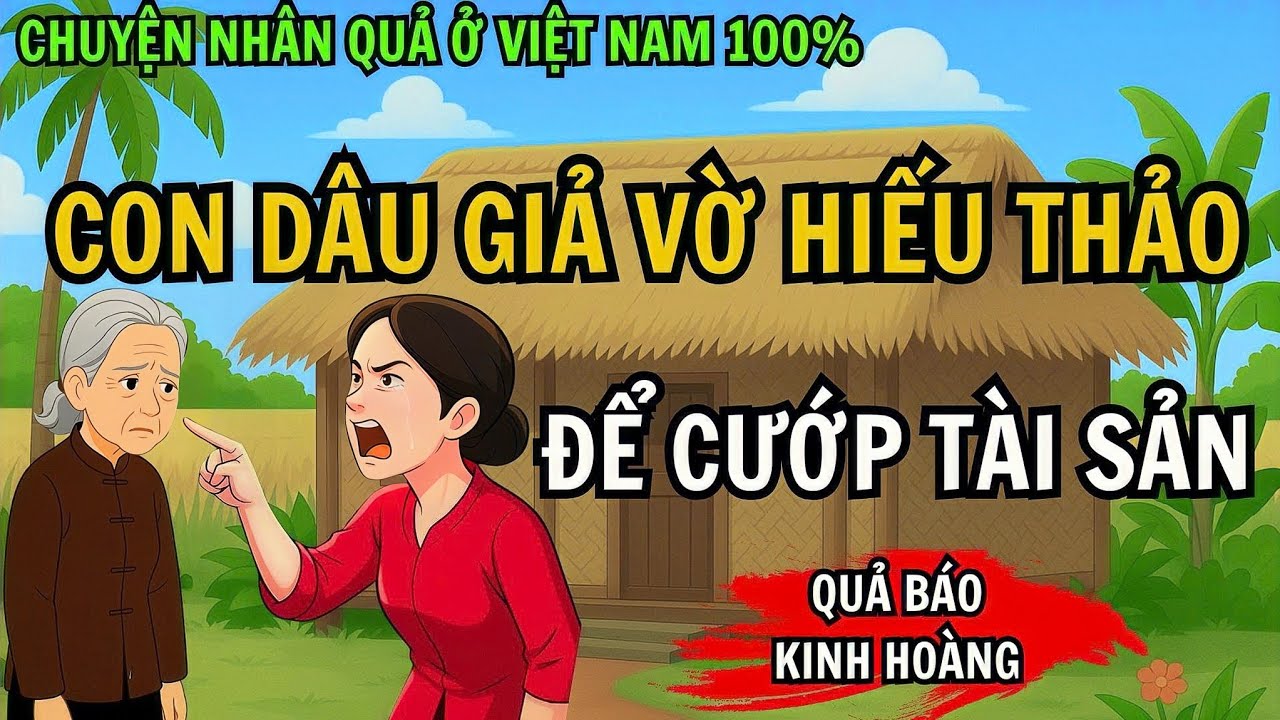 Chuyện Nhân Quả 100% Con Dâu Giả Vờ Hiếu Thảo Để Chiếm Đoạt Tài Sản, Nhận Ngay Quả Báo Kinh Hoàng!