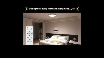 ✨One light for every room and every mood  🌙| DetarZinLED RGB LED Ceiling Lights