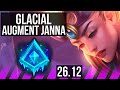JANNA & Jhin vs SENNA & Aphelios (SUP) | Glacial Augment | EUW Master | 26.12
