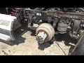 Replacing brake shoes on a big truck at home. May 14, 2018