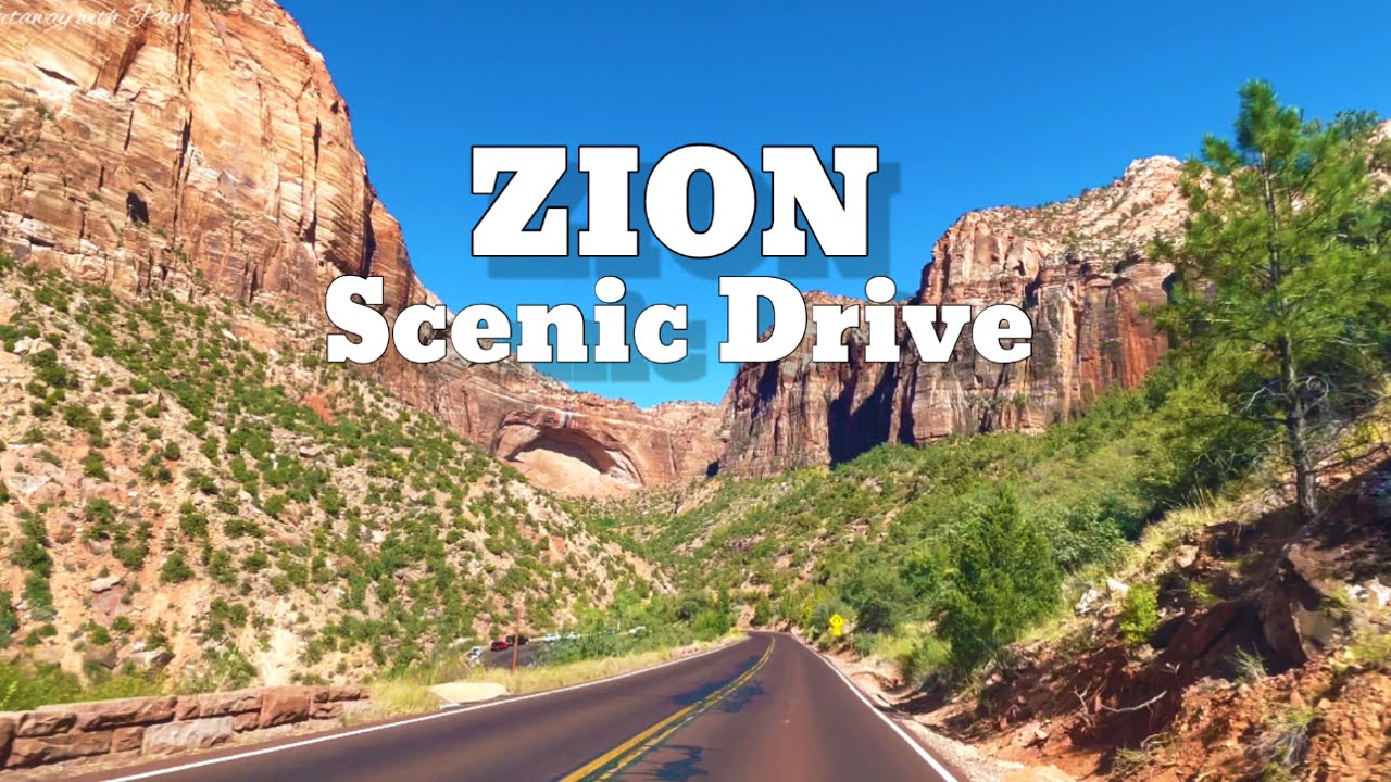 Driving Zion National Park from Las Vegas || Utah Scenic Views