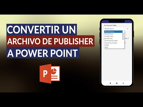 Cómo Convertir un Archivo o Documento de Publisher a PowerPoint