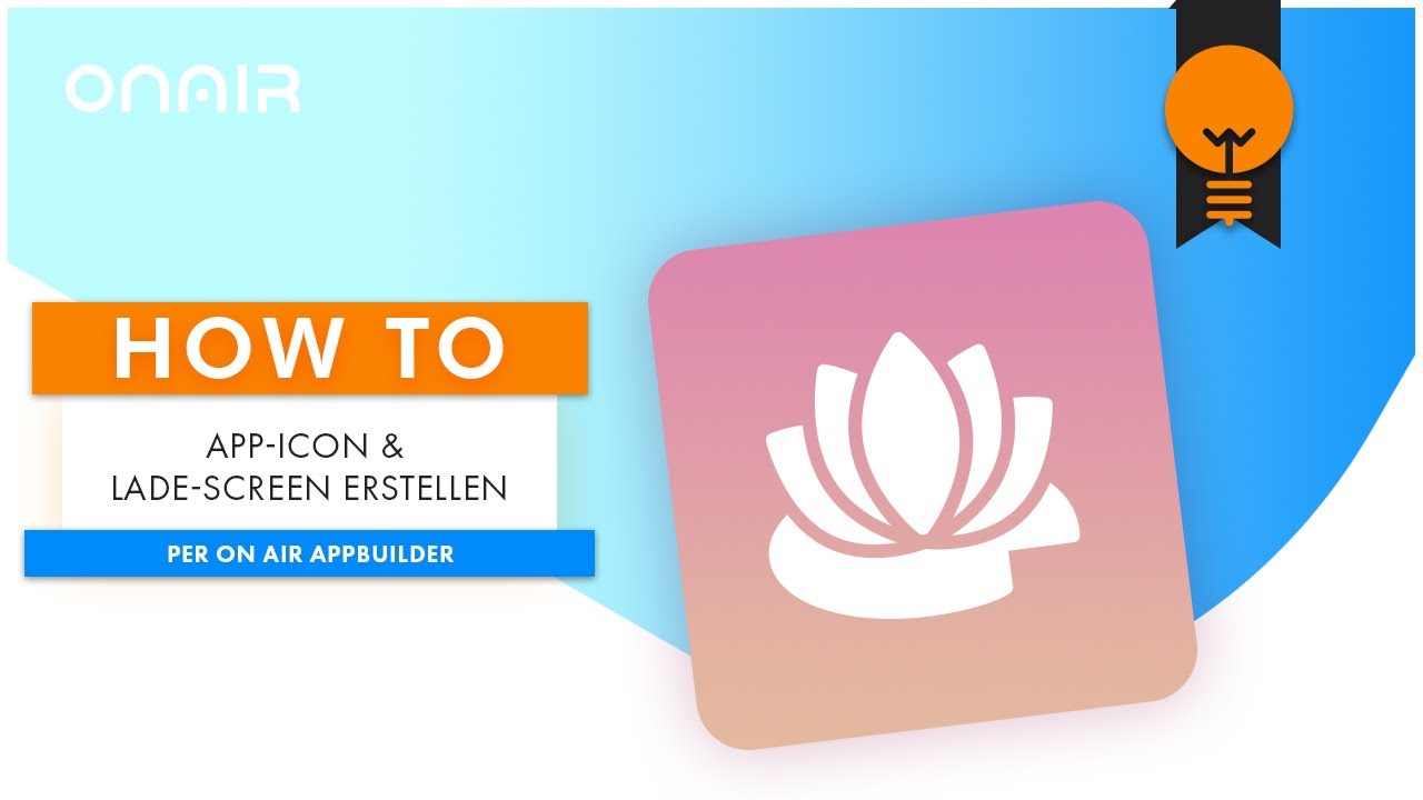 App Icon Lade Screen Mit Dem On Air Appbuilder Erstellen Youtube