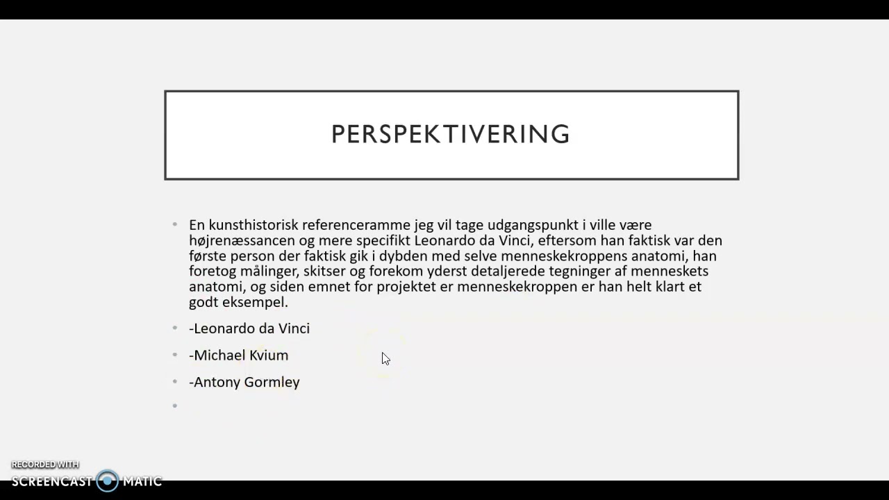 Eksamensprojekt Billedkunst 1.G