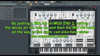 Sylenth1 - A Proper Hardstyle Supersaw