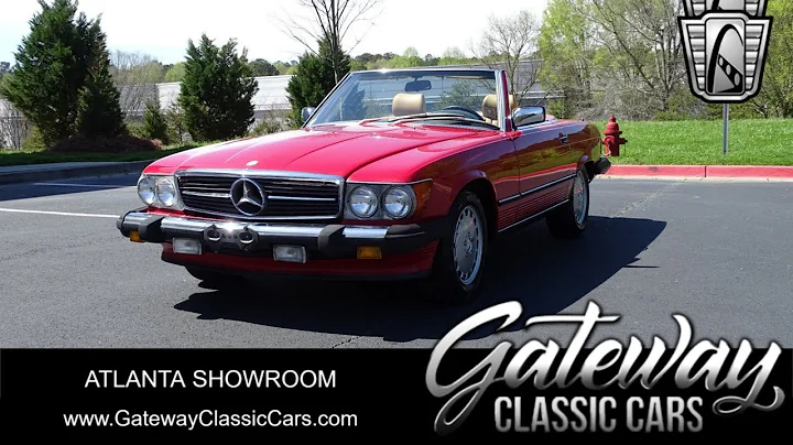 1989 Mercedes Benz 560SL Gateway Classic Cars #2308 ATL