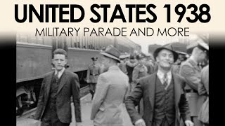 Archive footage of United States in 1930s | Never seen 8mm home movie film