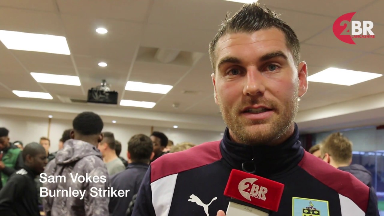 Burnley's Sam Vokes inspires the town's next football stars
