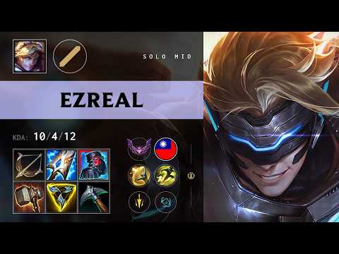 Ezreal Mid vs LeBlanc - TW Master Patch 26.12