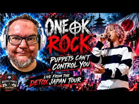 ONE OK ROCK - Puppets Can't Control You (Live From Detox Japan Tour) Reaction!!