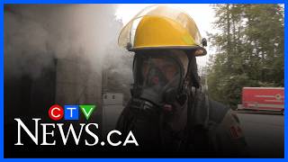 CTV News reporter learns what it takes to become a firefighter