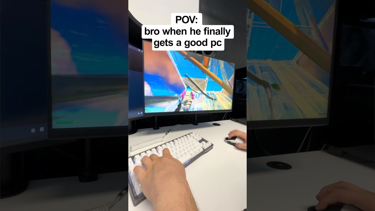 When Bro Finally Gets A Good PC…