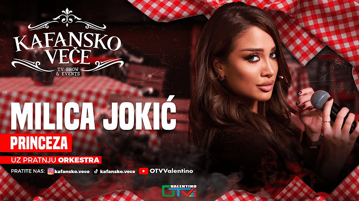MILICA JOKIC - PRINCEZA | UZIVO | 2025 | KAFANSKO VECE