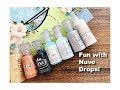 Fun with Nuvo Drops Papercraft Embellishments