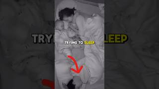 Baby Slaps Dad for Snoring 👶 Infant Kept up at Night #shorts #funny