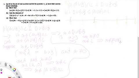 Set Theory | Another Basic Set Equality Proof | Intro to Analysis by Rosenlicht  | Problem 1 c
