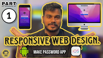 RESPONSIVE WEB DESIGN (make password app) PART 1 in tamil #responsivewebdesign #responsivewebsite