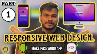 RESPONSIVE WEB DESIGN (make password app) PART 1 in tamil responsivewebdesign responsivewebsite