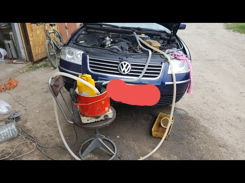 промывка радиатора Passat B5 плюс. когда дует холодный воздух что делать ?