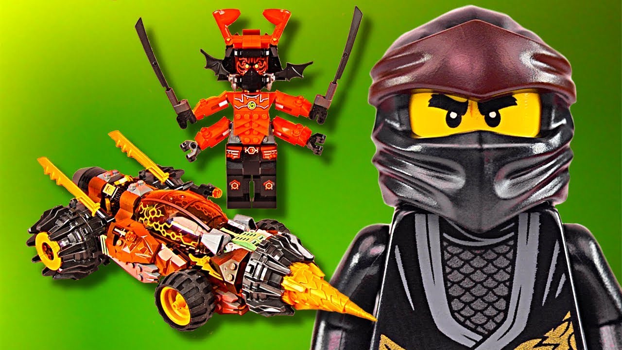 LEGO Ninjago Cole's Earth Driller - YouTube