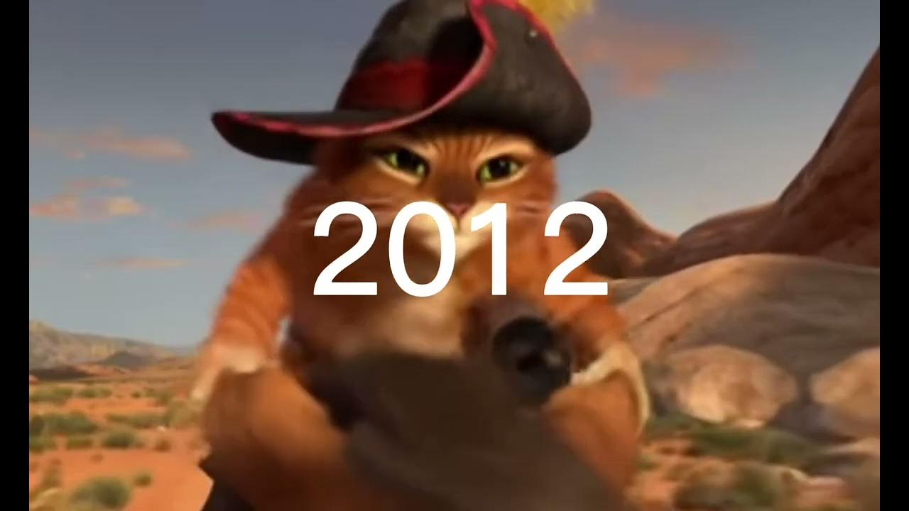 evolution of Puss in boots YouTube