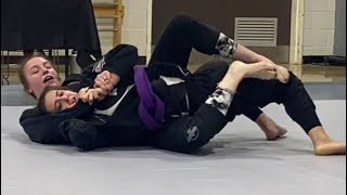 Women's Brazilian Jiu-Jitsu: Abbie Steel Rear Mount Pressure Submission 2024 Rogue Flash Freeze