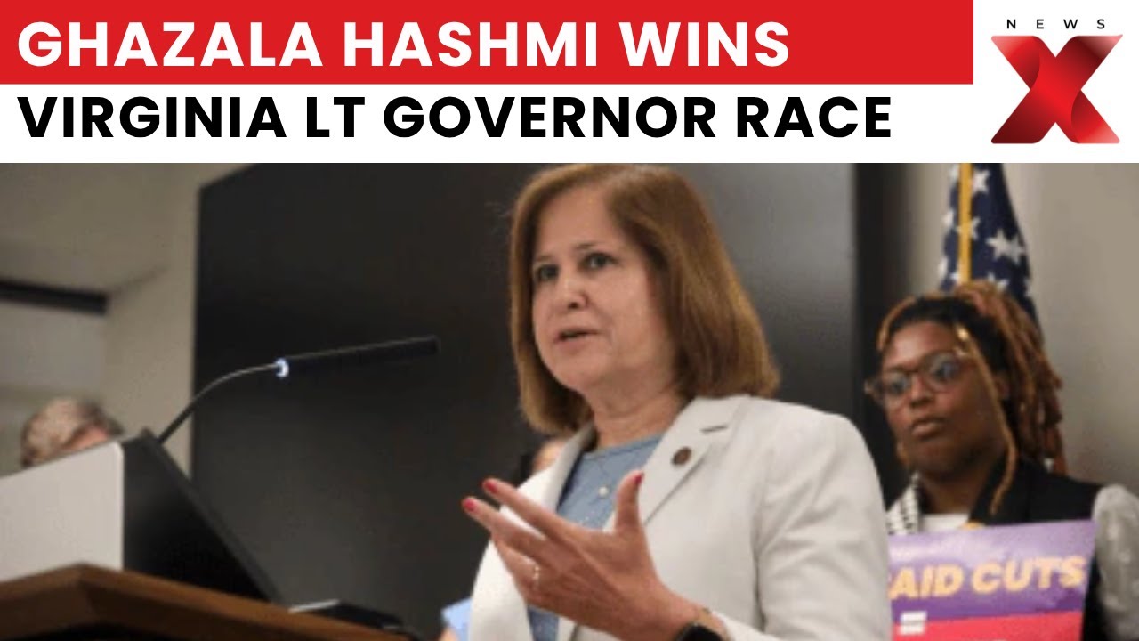 Ghazala Hashmi Becomes First South Asian to Win Virginia Lt Governor ...