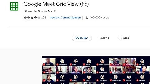 Installing Google Meet Grid View (fix)
