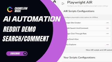 🤖 Chameleon Mode Introduces AI Automation - AUTOMATE REDDIT